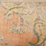 6x10 Peach Orange Classic Handmade Vintage Rug, 174x300Cm