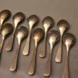 Set of 10 small spoons marked Grand National Railway