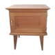 Vintage oak bedside