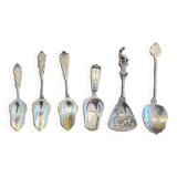 6 Dutch Silver Spoons, 19th And 20th Century