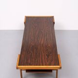 Mid Century Modern 1960s Rosewood Coffee Table