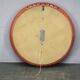 Italian Space Age Illuminated Round Wall Mirror, 1970s