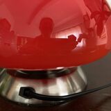 Lampe champignon tactile rouge