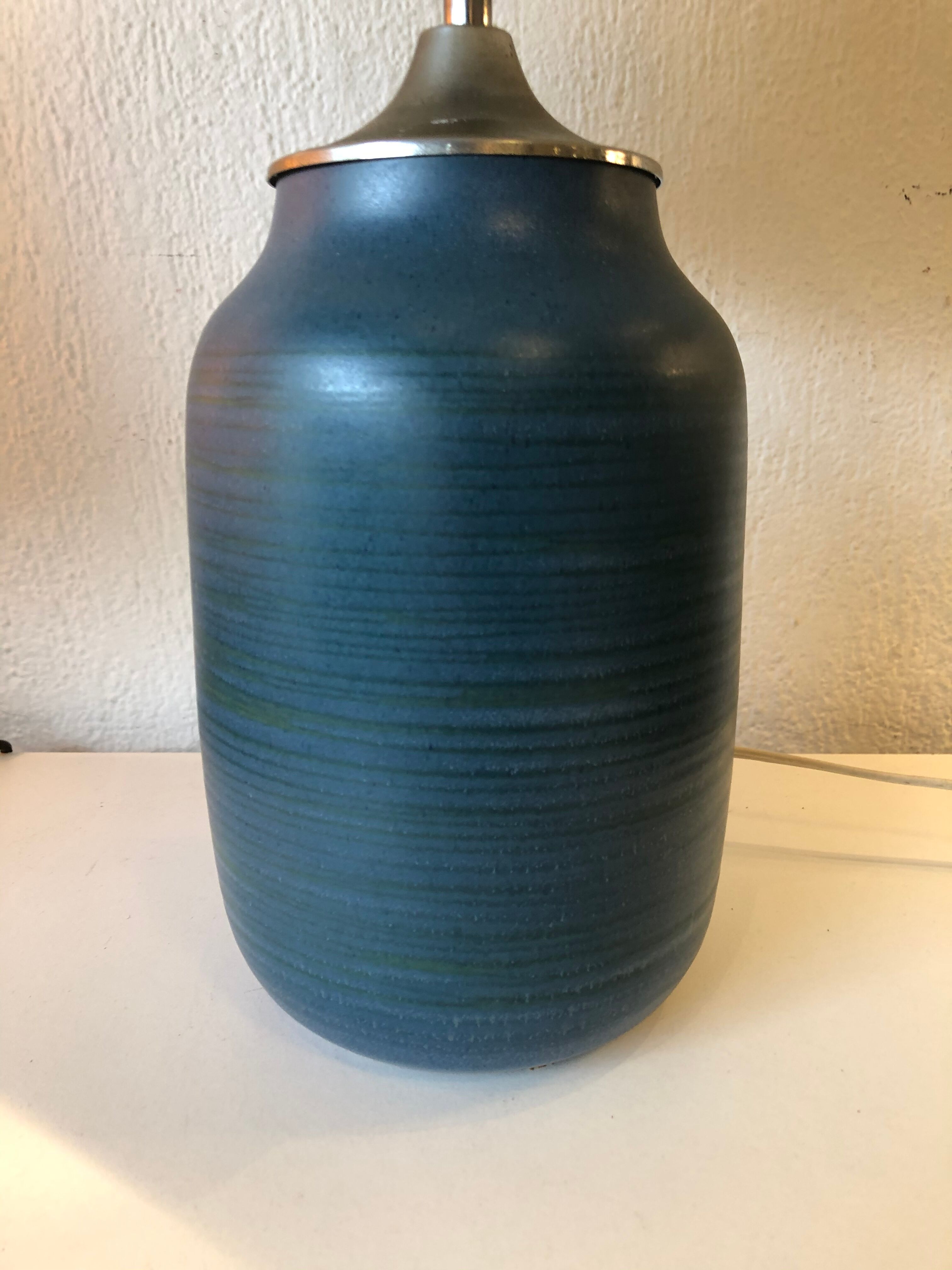 1960s ceramic lamp