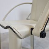Carlo bartoli dining chairs for matteo grassi, 1980s