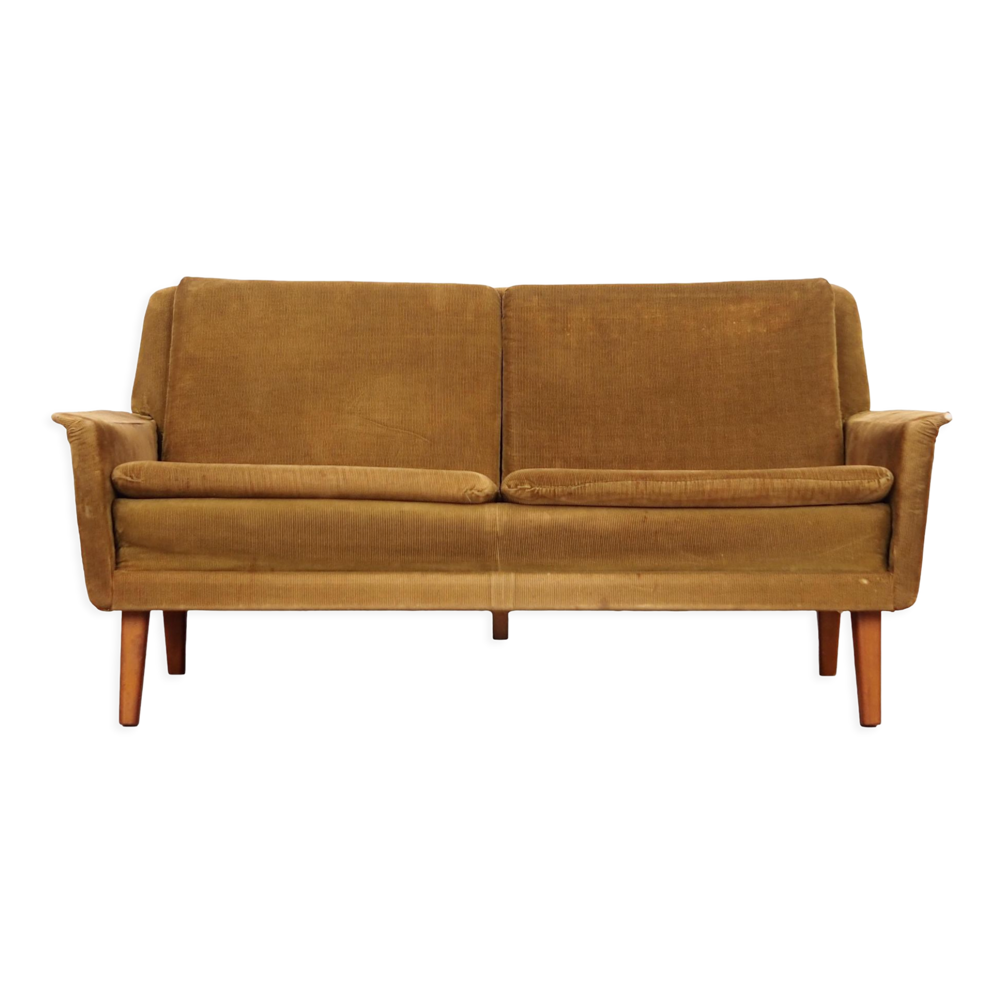 Beech sofa, Scandinavian design, 1960s, designer: Folke Ohlsson, manufacture: Fritz Hansen