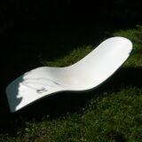 Fiberglass sunlounger from the 70's