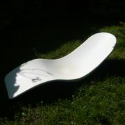 Fiberglass sunlounger from the 70's