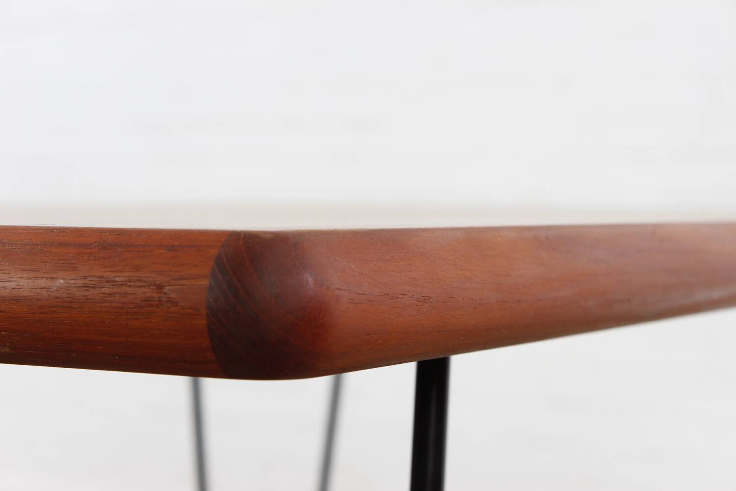 Table de salle à manger en teck vintage Mid Century Design 60's 70's hairpins