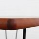 Table de salle à manger en teck vintage Mid Century Design 60's 70's hairpins