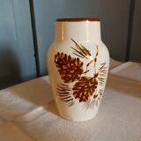 Paire de vases anciens Estampillés LONGCHAMPS - 15 cm