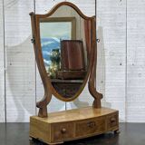 English mahogany dressing table from the late 19th century.