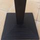 Vintage professional bistro table and its cast iron base