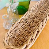 Vintage baguette bread basket