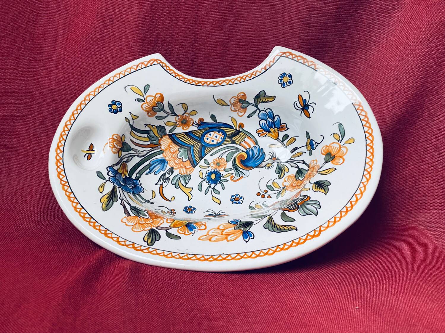 Rouen earthenware dish