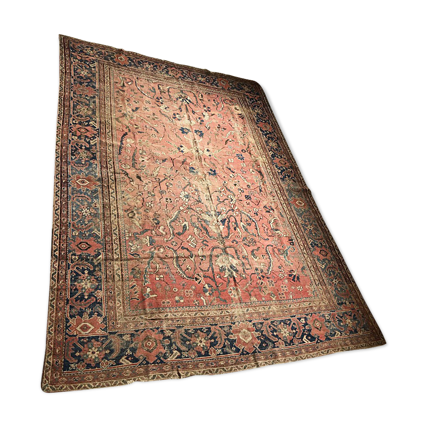 Persian XXL carpet early 20th century 260x351cm