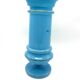 Large blue opaline vase