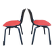 Set of four office chairs by Foscher for Sitform 1970