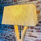 Magnifigic Handmade Lamp in Floating Wood