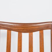 Chaises de salle à manger en teck et tissu du milieu du siècle par Leslie Dandy pour G-Plan, Unite
