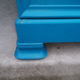 Commode bleu canard