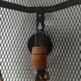 50s wall lights in expanded metal