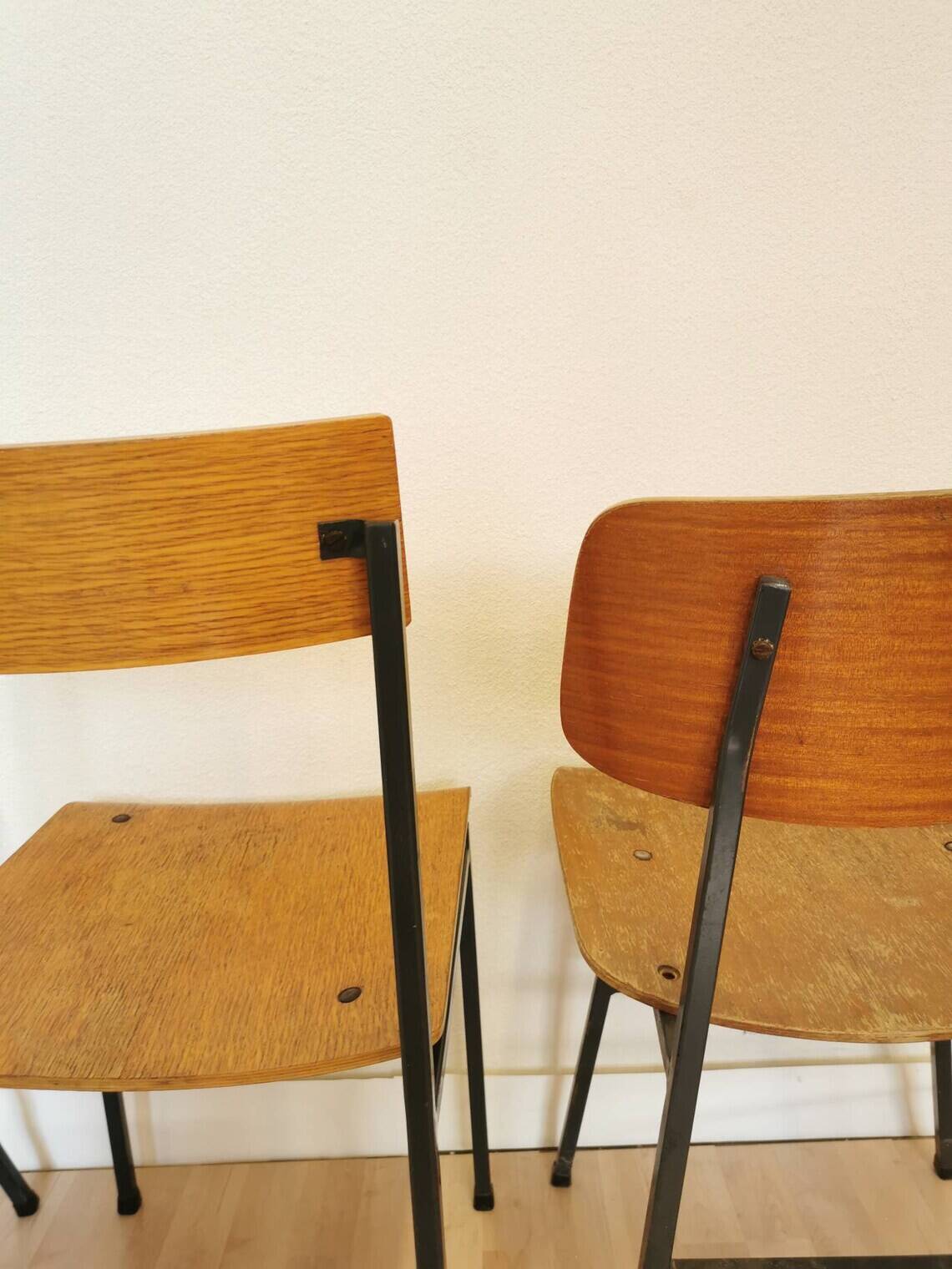 Vintage Stol Kamnik Wooden Dining Chairs - 1970s Yugoslavia - Set of 4