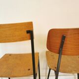 Vintage Stol Kamnik Wooden Dining Chairs - 1970s Yugoslavia - Set of 4