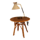 Round rattan coffee table tripod 535mm