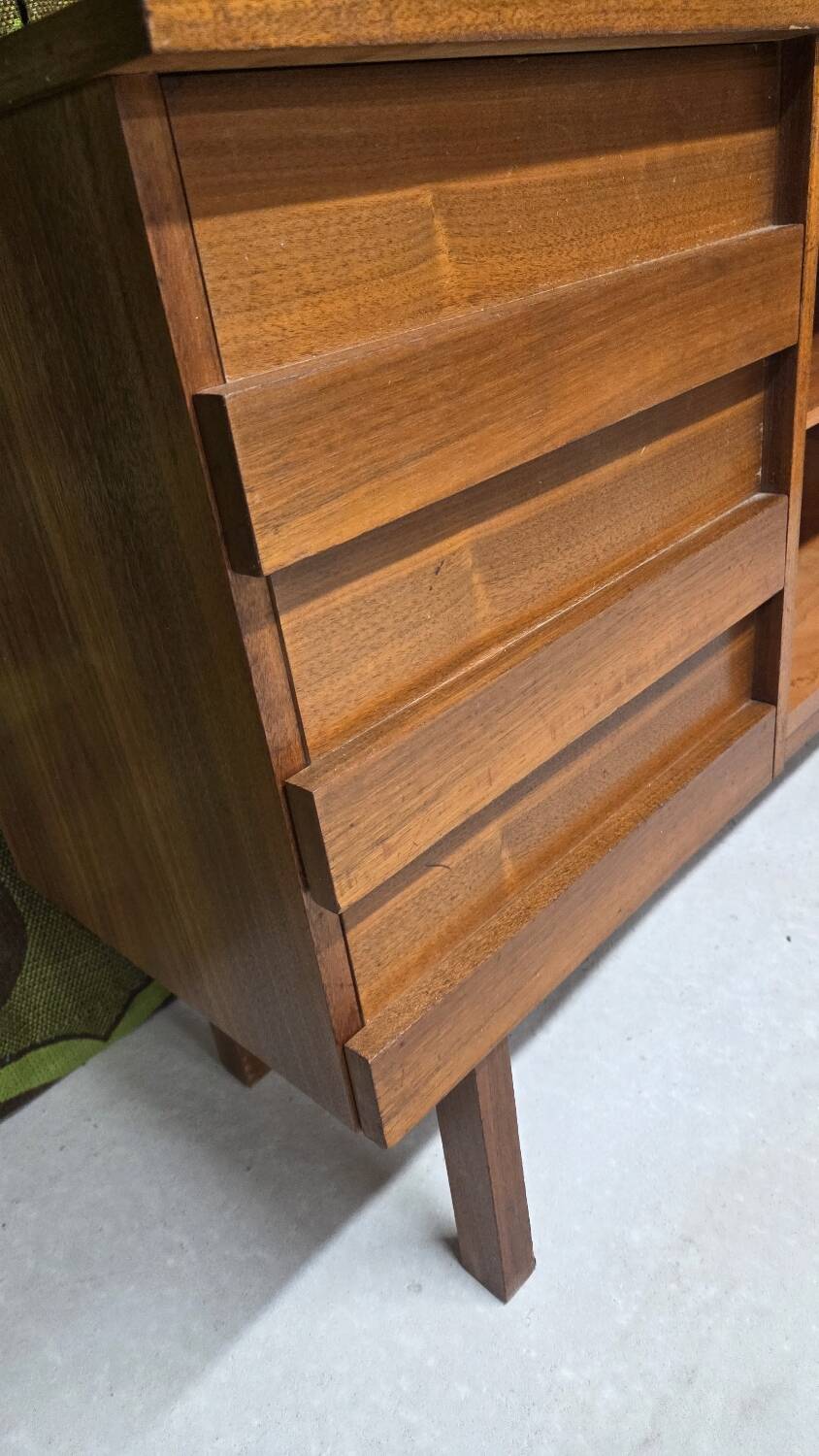 "1970 teak library enfilade"