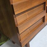 "1970 teak library enfilade"