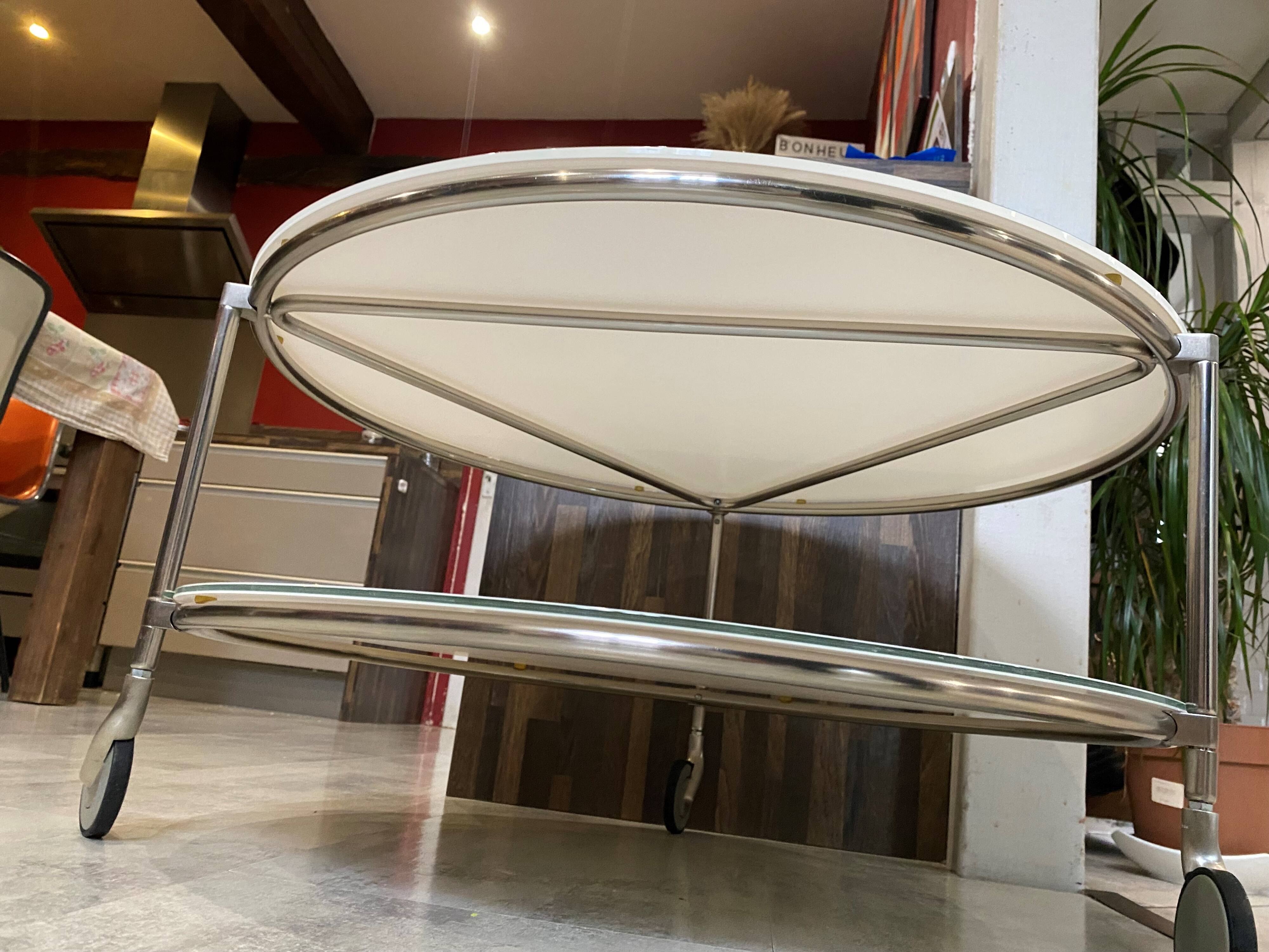 STRIND coffee table by Ehlen Johansson for IKEA, vintage white, 1970s