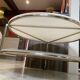 Table basse STRIND d’Ehlen Johansson pour IKEA vintage blanche 1970