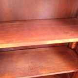 Bookcase forming showcase styleLouis XVI marble top