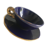 Tea saucer and cup set