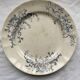 Lot de 5 assiettes en terre de fer