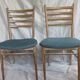 pair of Scandinavian dining chairs