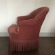 Fauteuil crapaud style Napoléon III