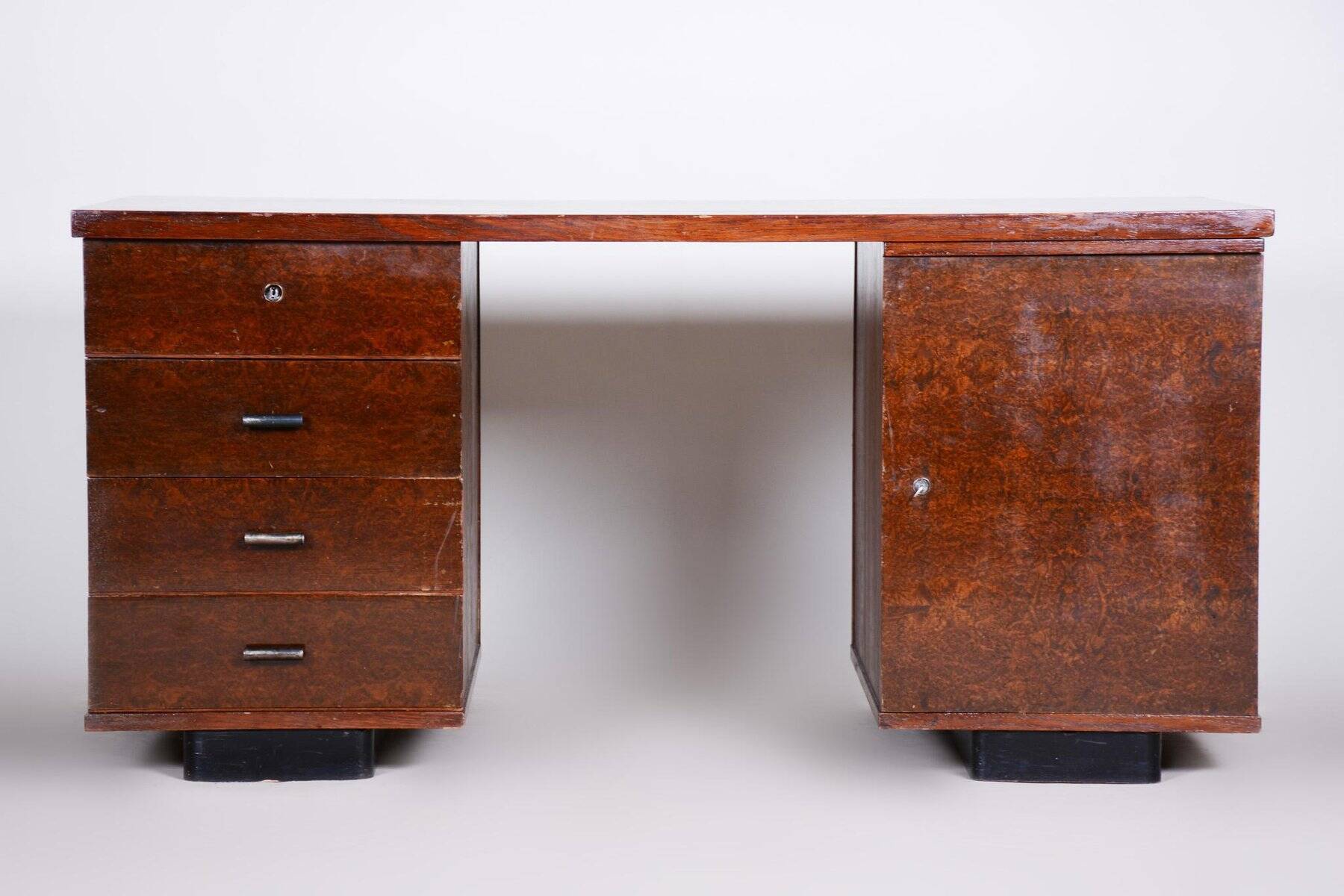 Art Deco Writing Desk by Jindřich Halabala, 1930s