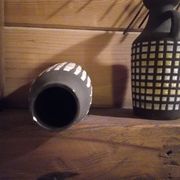 Duo of 70's ceramic vases