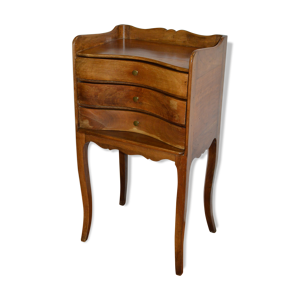 table de chevet en acajou