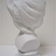 Bust biscuit porcelain little girl