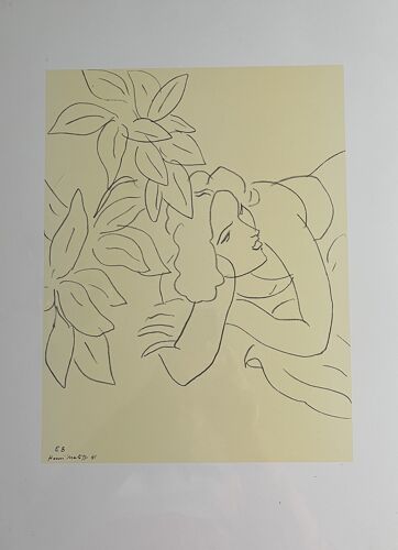 Affiche Matisse Thèmes et variations