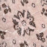 6' x 8' Pink Turkish Vintage Rug 199x287 cm