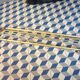 Vintage coat rack with 6 movable hooks