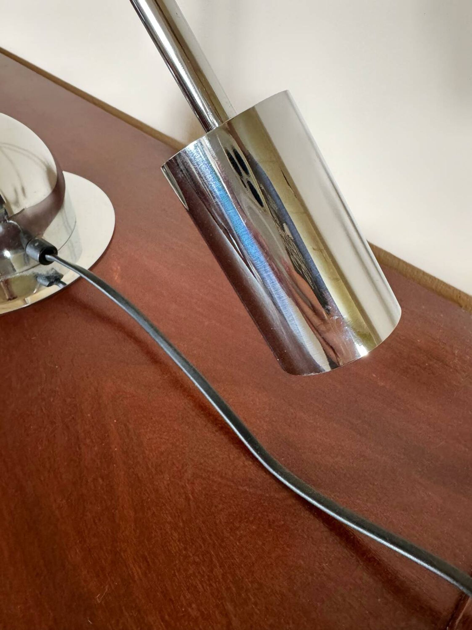 Grande lampe de bureau Aluminor années 70