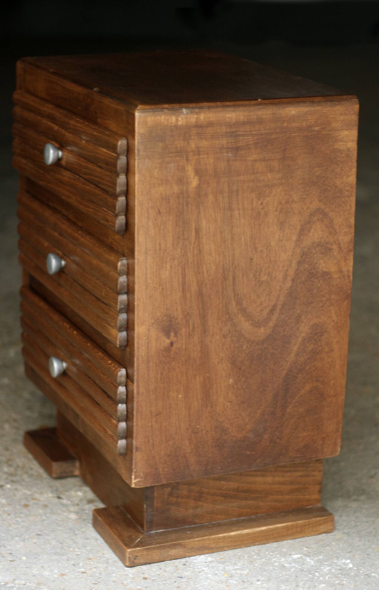 Rare: small side table or bedside table by RENE GABRIEL (1950s).