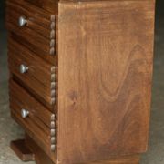 Rare: small side table or bedside table by RENE GABRIEL (1950s).