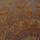 Plat creux en verre rose