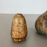 Set of 3 Studio Pottery Sculptural Objects Gerhard Liebenthron, Germany, 1970s